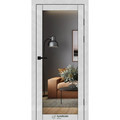 Міжкімнатні двері Syndicate  SD-PVC - 137 Бетон білий дзеркало